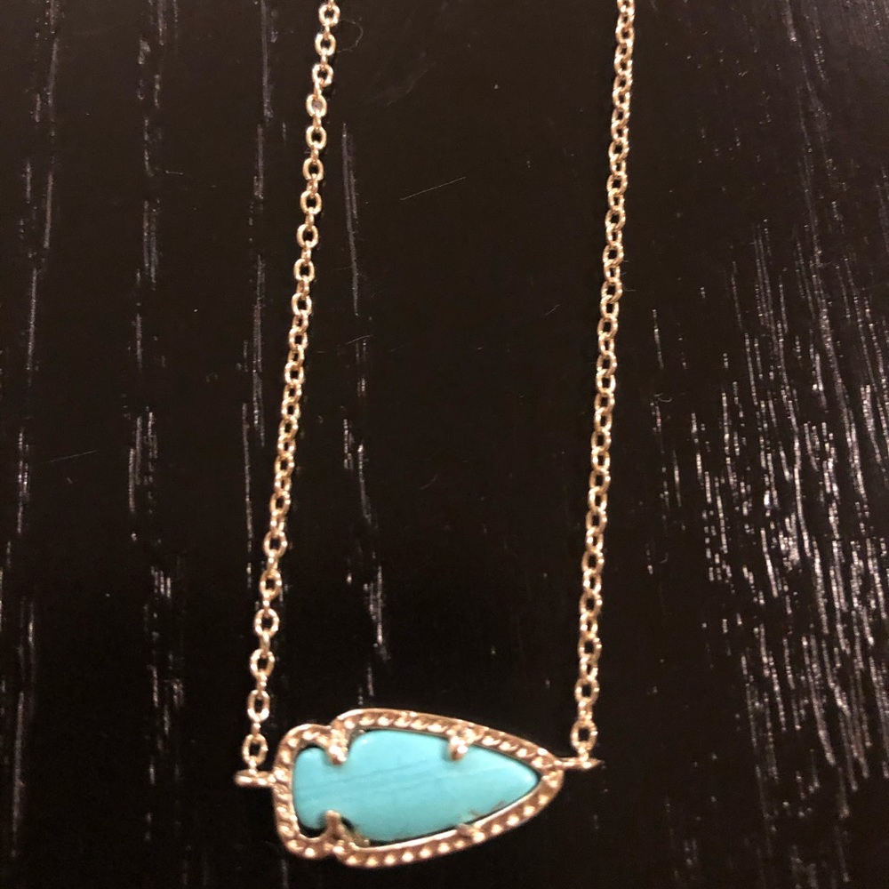 Turquoise Kasey Arrowhead Necklace